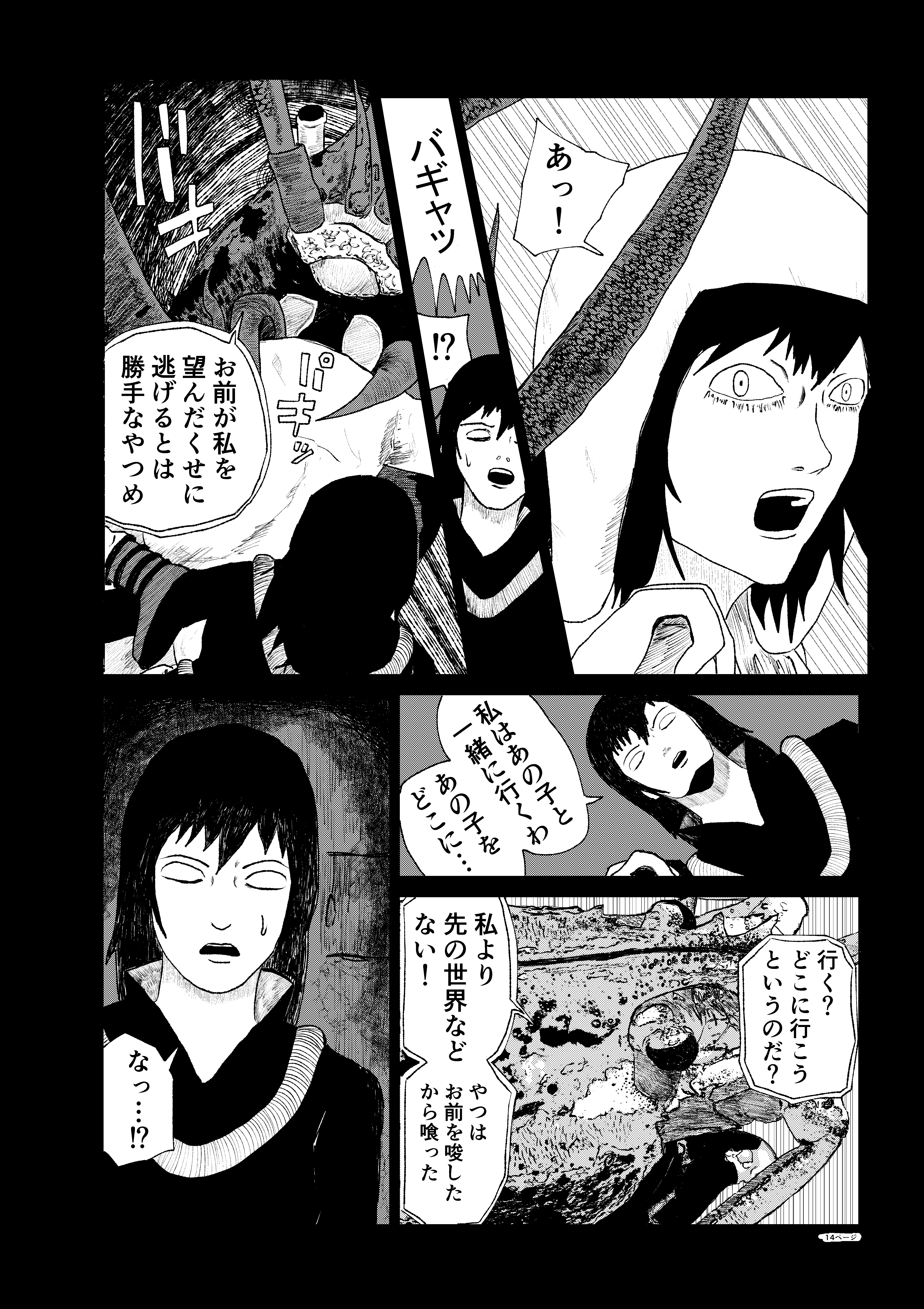 ユーゲンシュタットの怪物 14ページ目